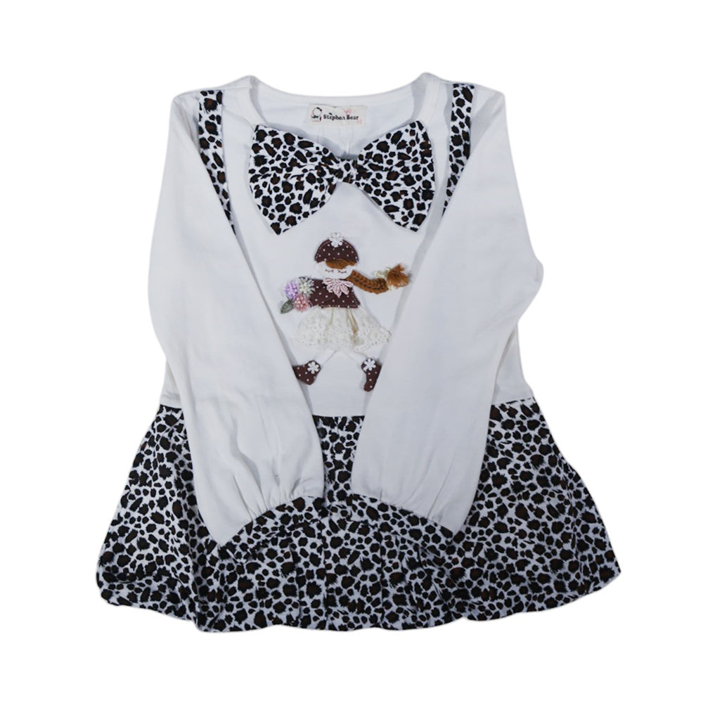 GIRLS L/S BLOUSE MDW-23 5-6 YEAR CHI 8609