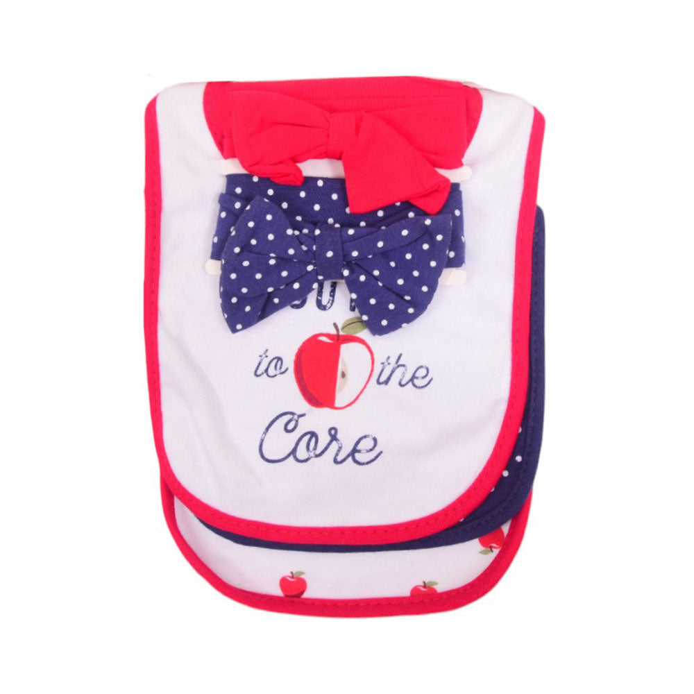BABY BIB 3PC PACK WITH 2 HEAD BAND MDW-23 CHI 17614