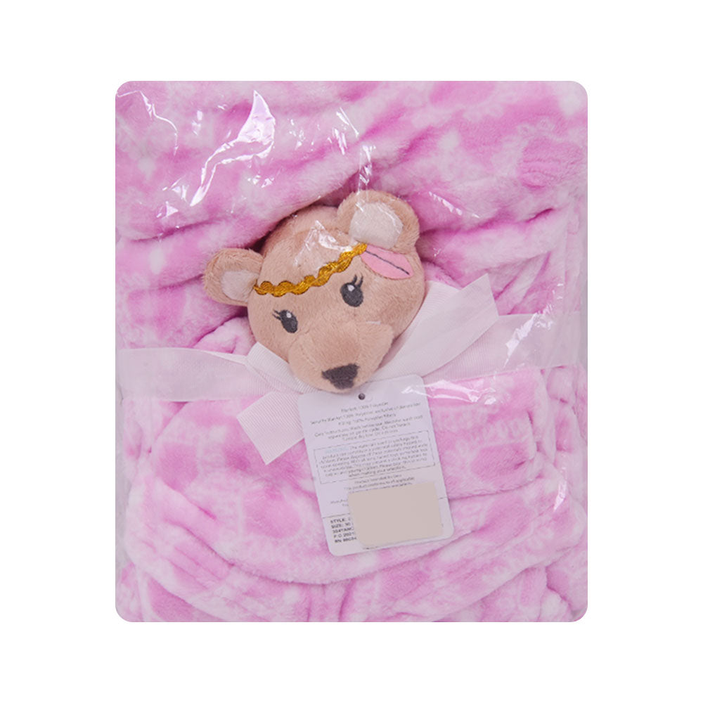 BABY FLEECE WRAPPING SHAWL 2PC PACK MDW-23 CHI 51114