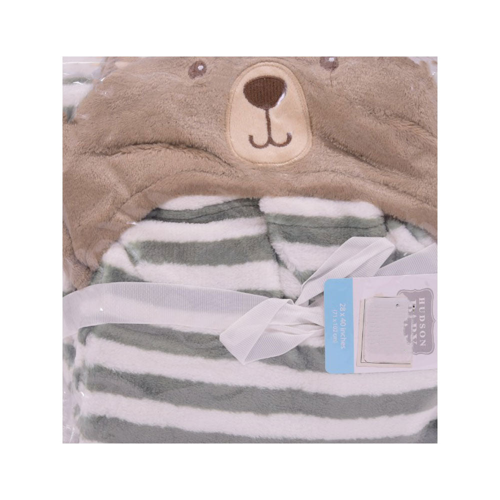 BABY FLEECE WRAPPING SHAWL HOODED MDW-23 CHI 00043CH