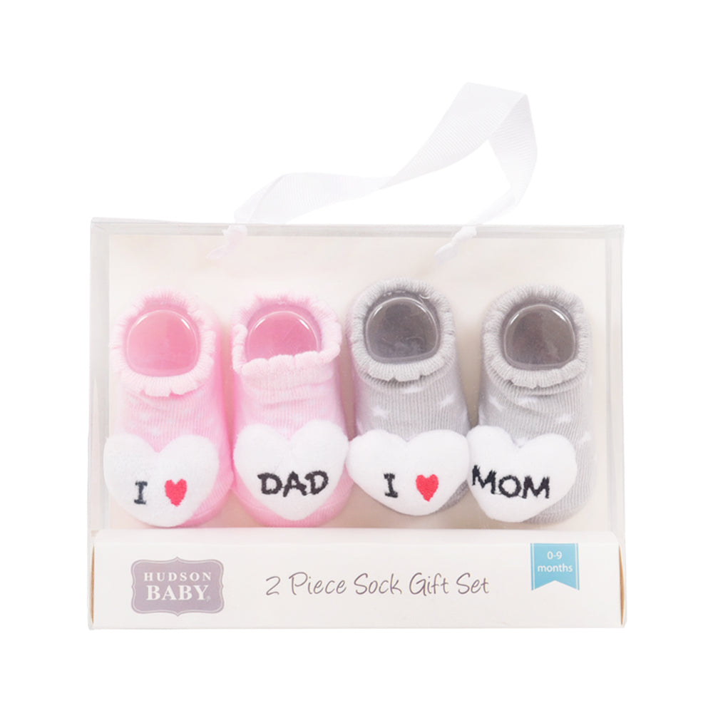 BABY BOOTIES 2 PAIR SET MDW-23 CHI 00633CH