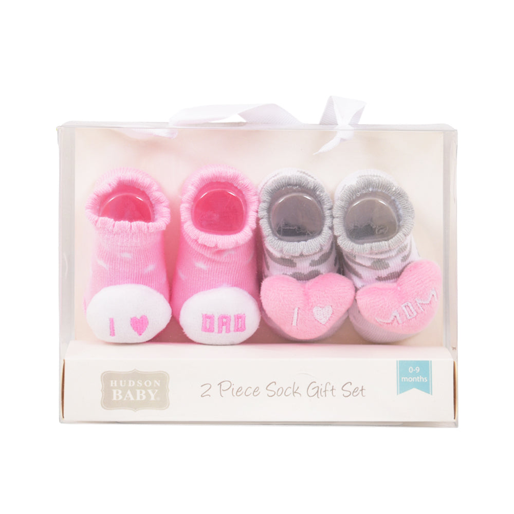 BABY BOOTIES 2 PAIR SET MDW-23 CHI 00632CH