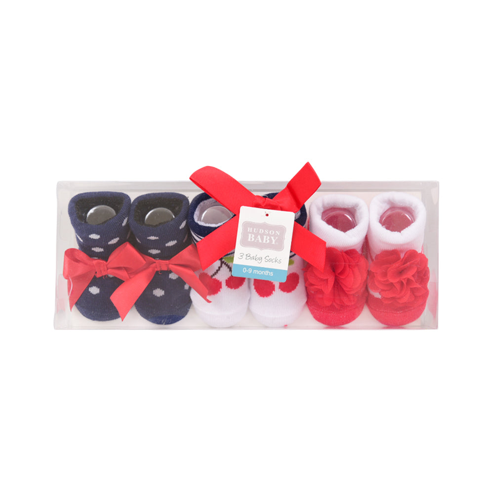 BABY BOOTIES 3 PAIR SET MDW-23 CHI 58294