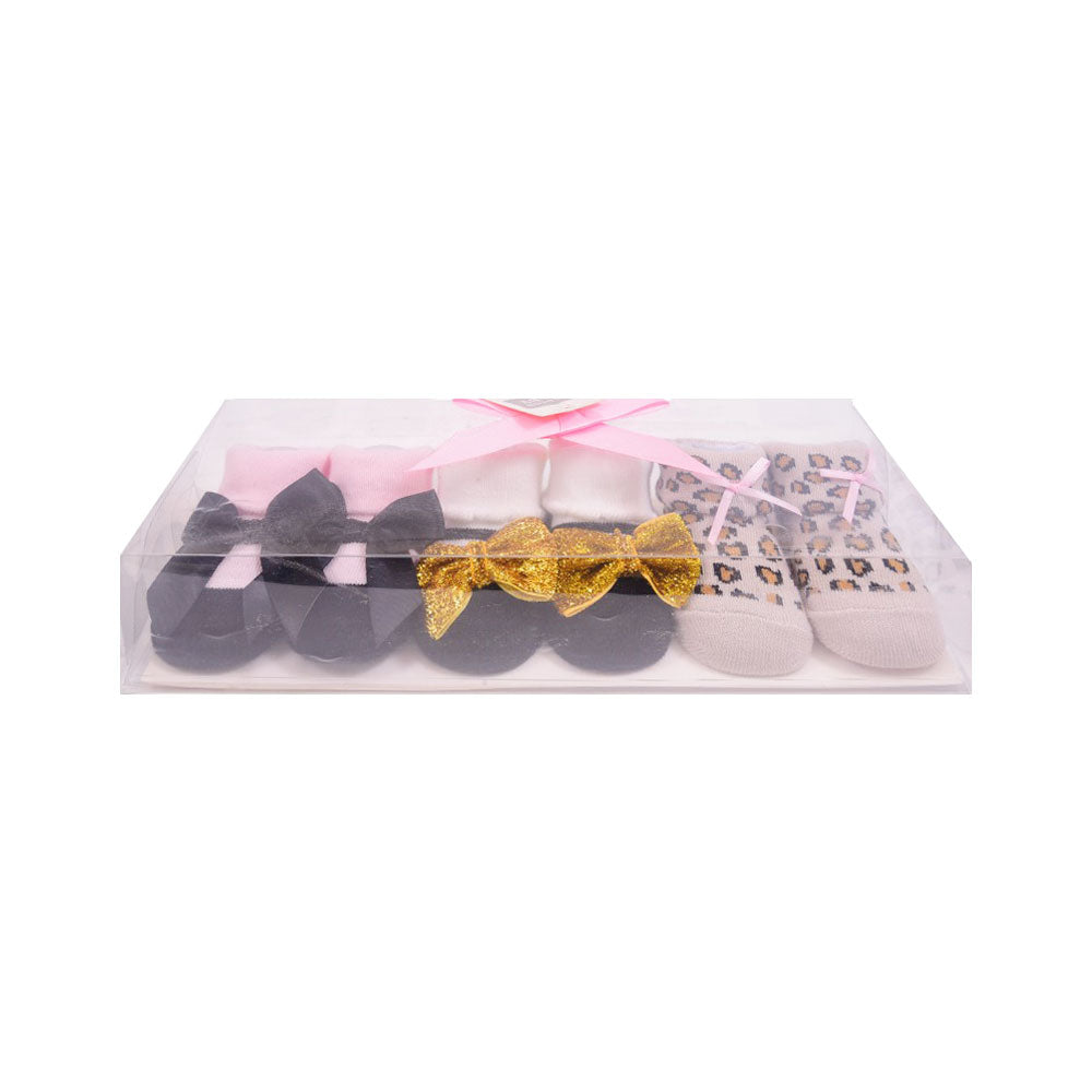 BABY BOOTIES 3 PAIR SET MDW-23 CHI 58295