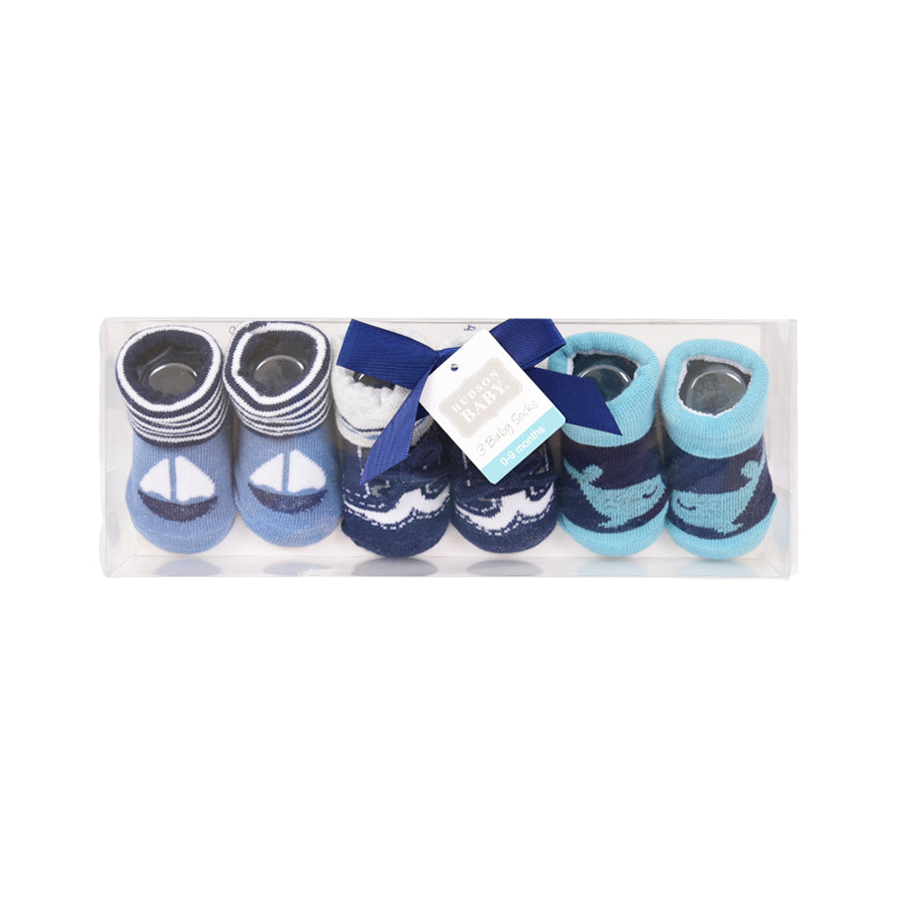 BABY BOOTIES 3 PAIR SET MDW-23 CHI 00765CH