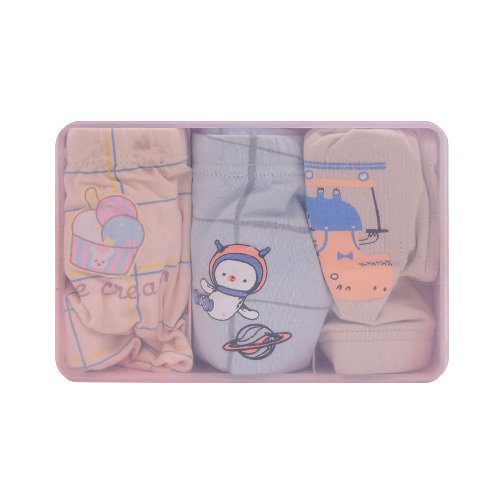 GIRLS BOXER 3PC PACK MDW-23 3XL 13-14 YEAR 3302