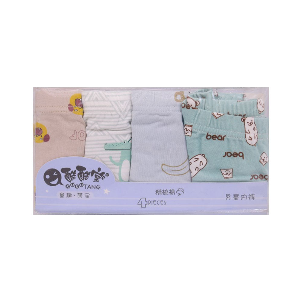 BOYS BOXER 4PC PACK MDW-23 SMALL 3-4 YEAR 9901