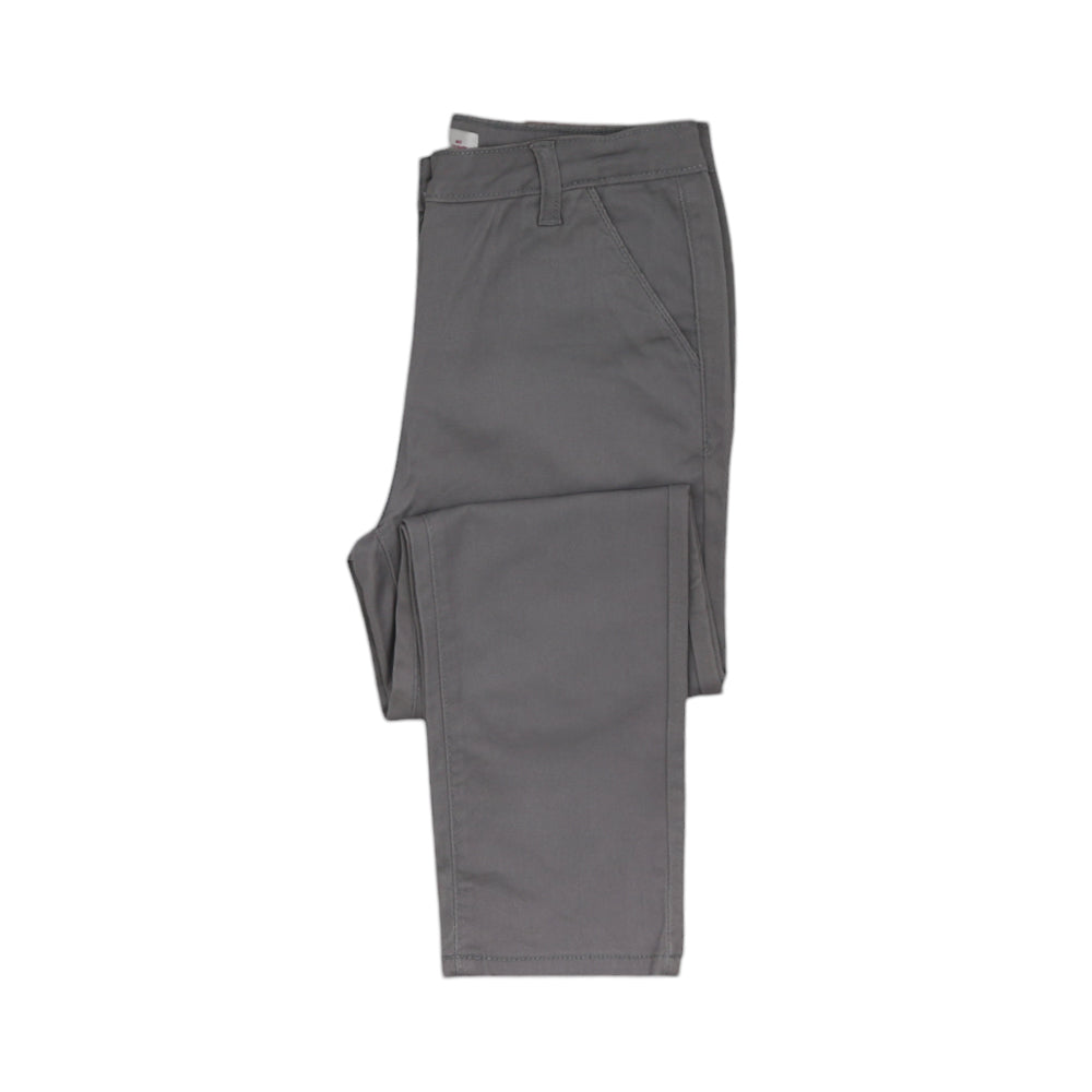 GIRLS CHINNO PANTS HOP & ROLL GREY MZW-23 7-8 YEAR JG504