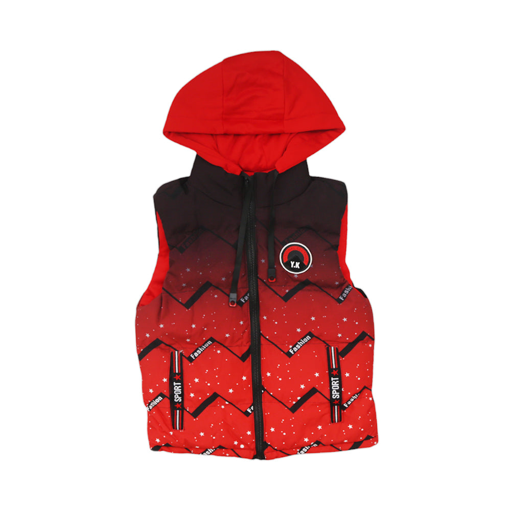 BOYS S/L QUILTED JACKET HOODED MZW-23 4-5 YEAR 2275