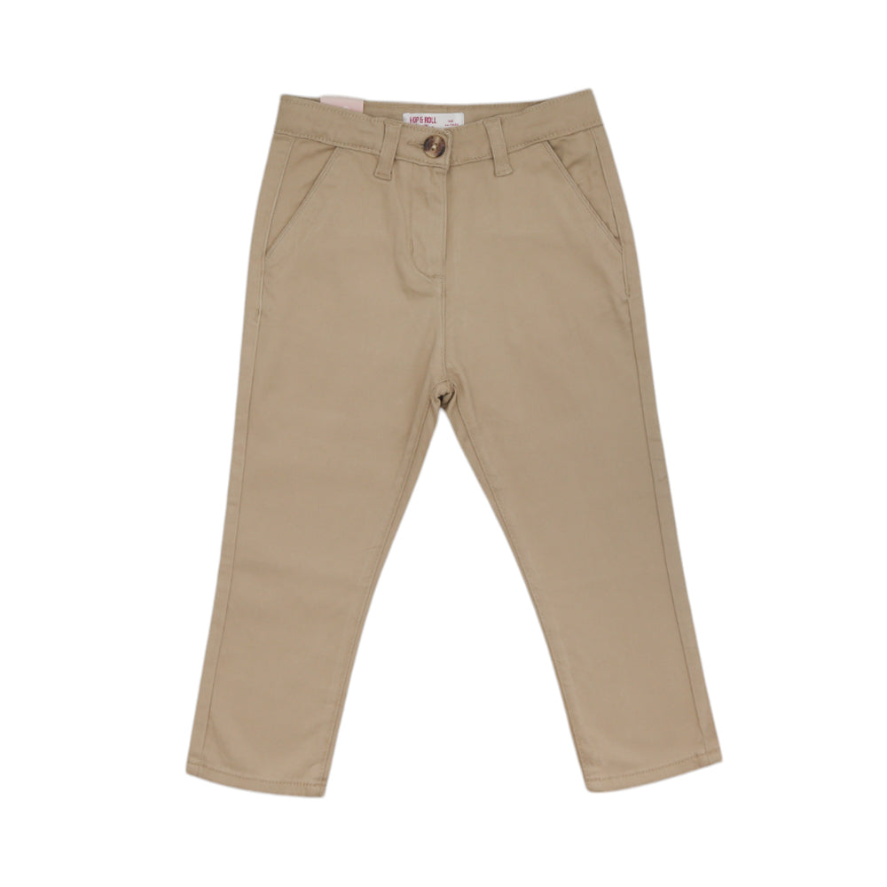 GIRLS CHINOS PANT HOP & ROLL SKIN MZW-23 3-4 YEAR JG505
