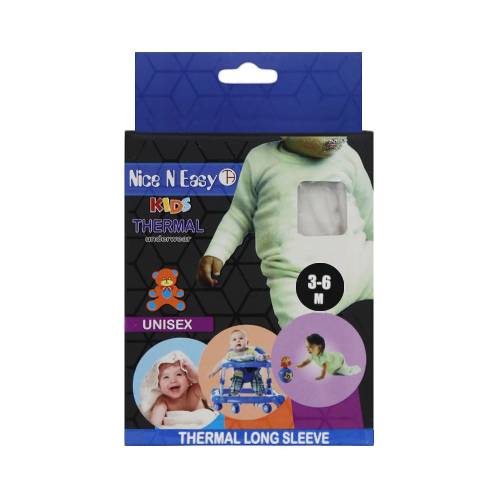 THERMAL L/S SHIRT NICE & EASY MZW-23 3-6M HC-001