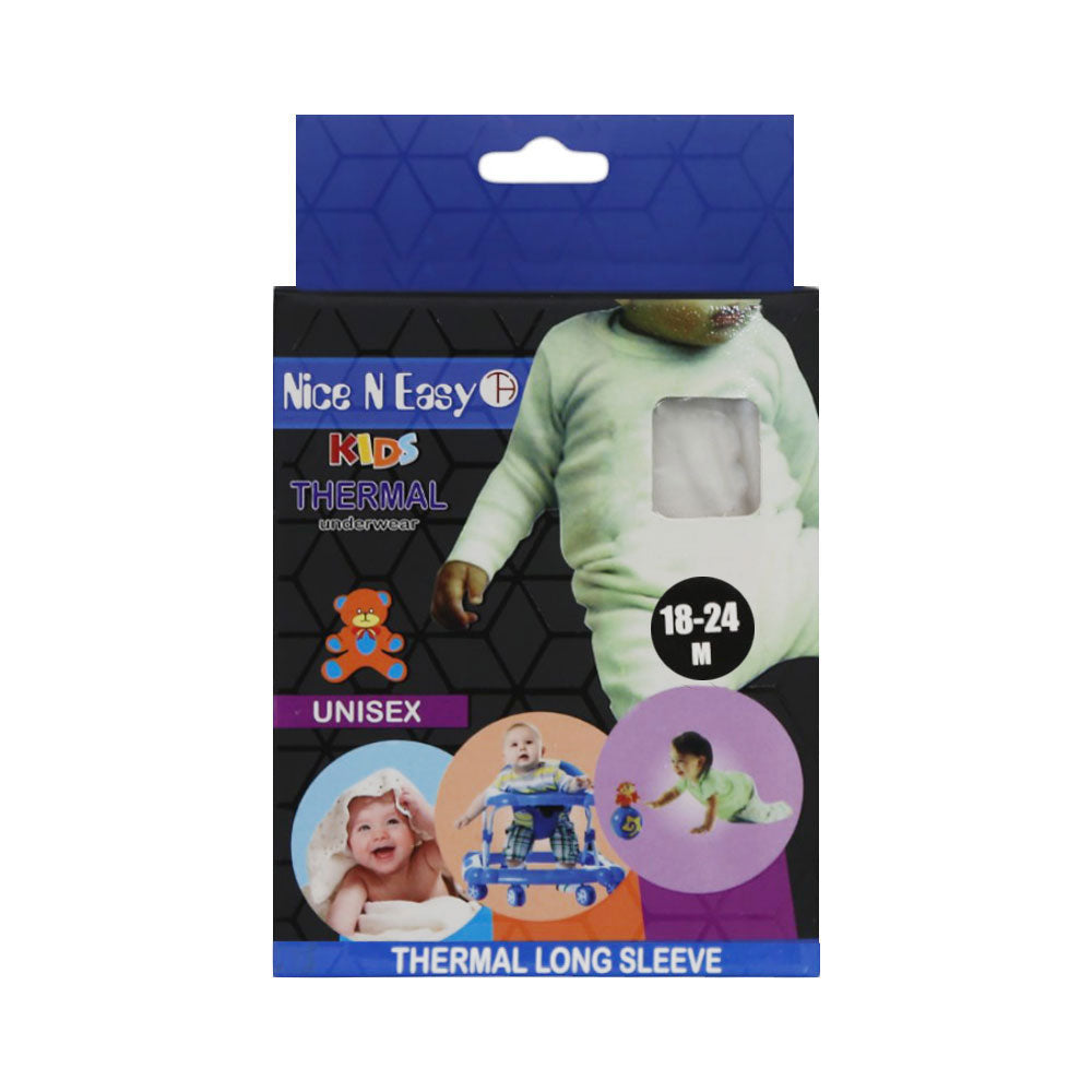 THERMAL L/S SHIRT NICE & EASY MZW-23 18-24M HC-001