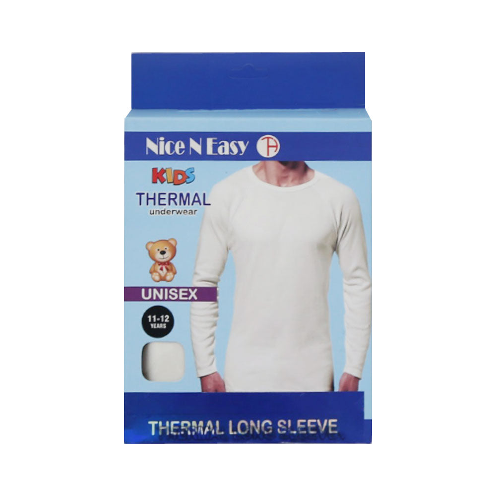 THERMAL L/S SHIRT NICE & EASY MZW-23 11-12 YEAR HC-001