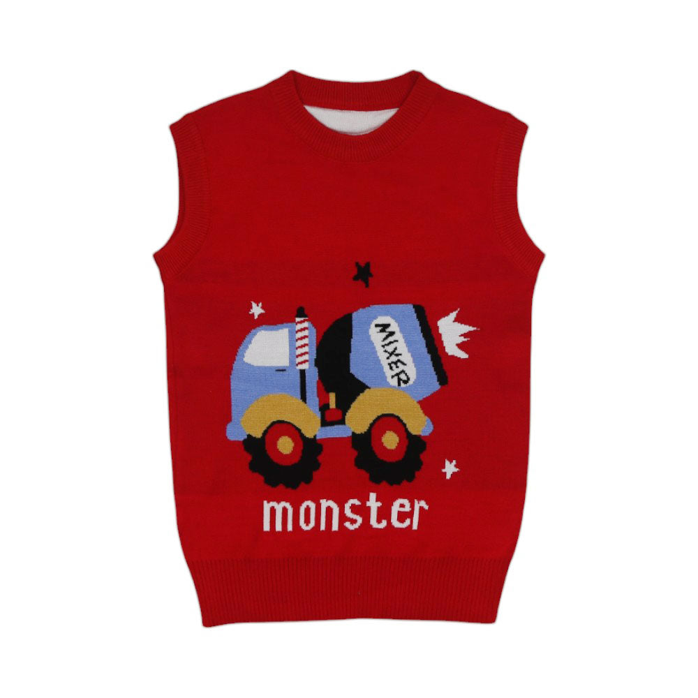 BOYS S/L SWEATER MDW-23 5-6 YEAR A-17