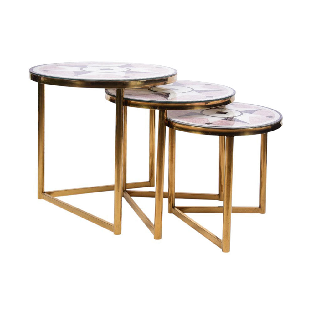 TABLE SET 3PC IR A+B A69