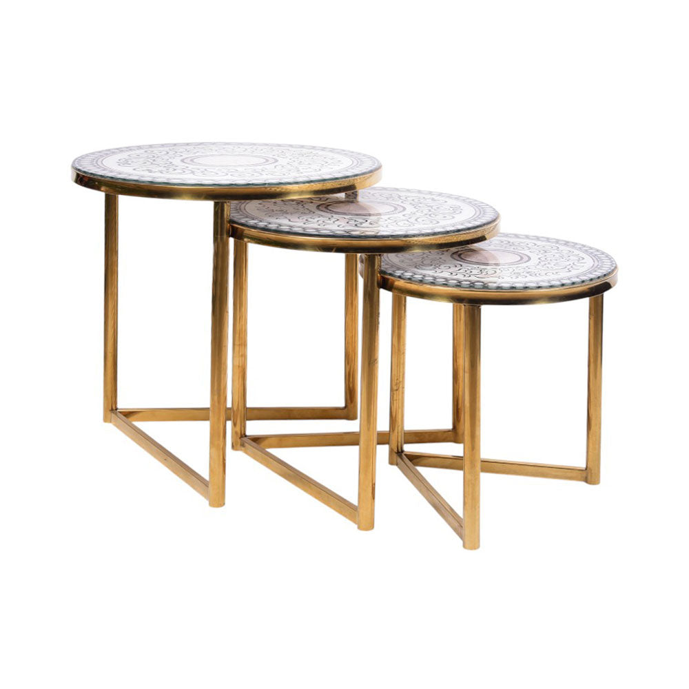 TABLE SET 3PC IR A+B A77