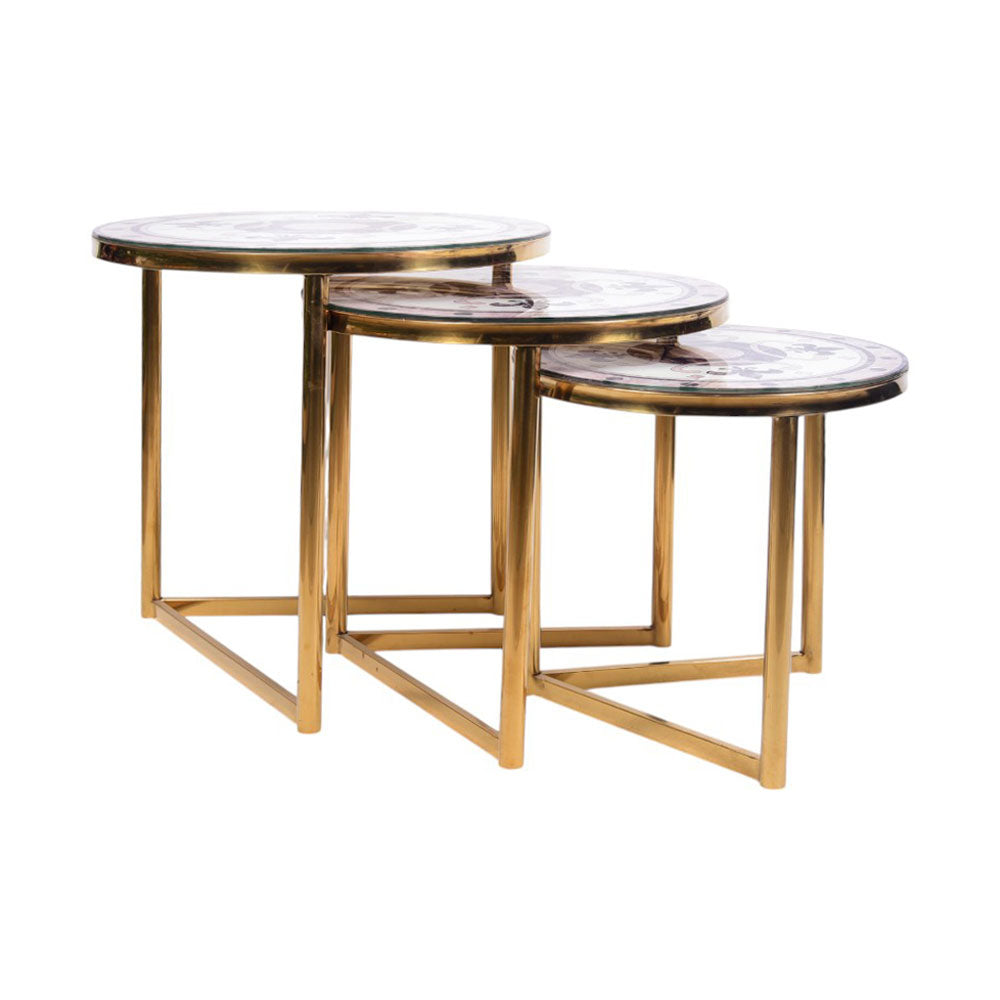 TABLE SET 3PC IR A+B A78