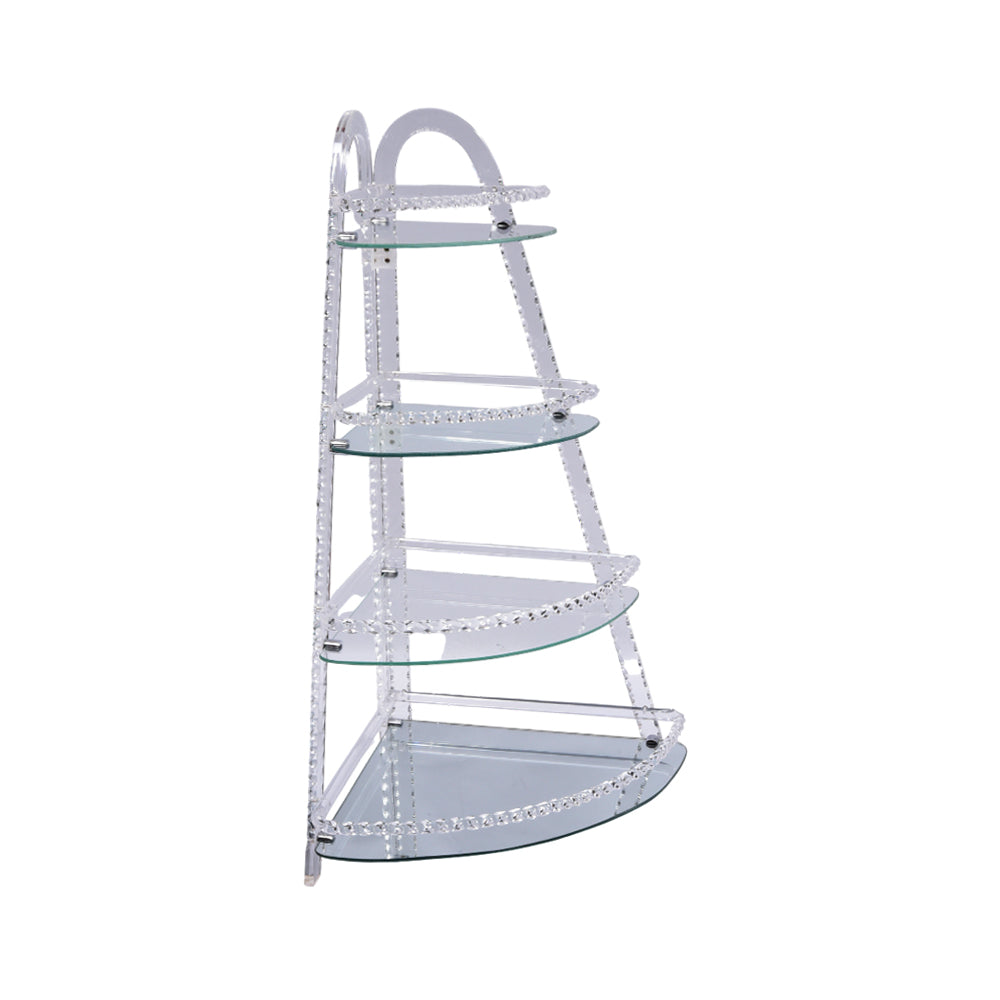 CORNER RACK ACRYLIC 0035 WHITE