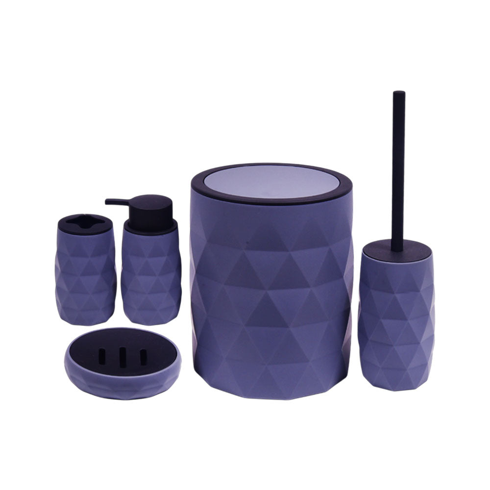 BATHROOM SET 5PC ACRYLIC IR KL9136