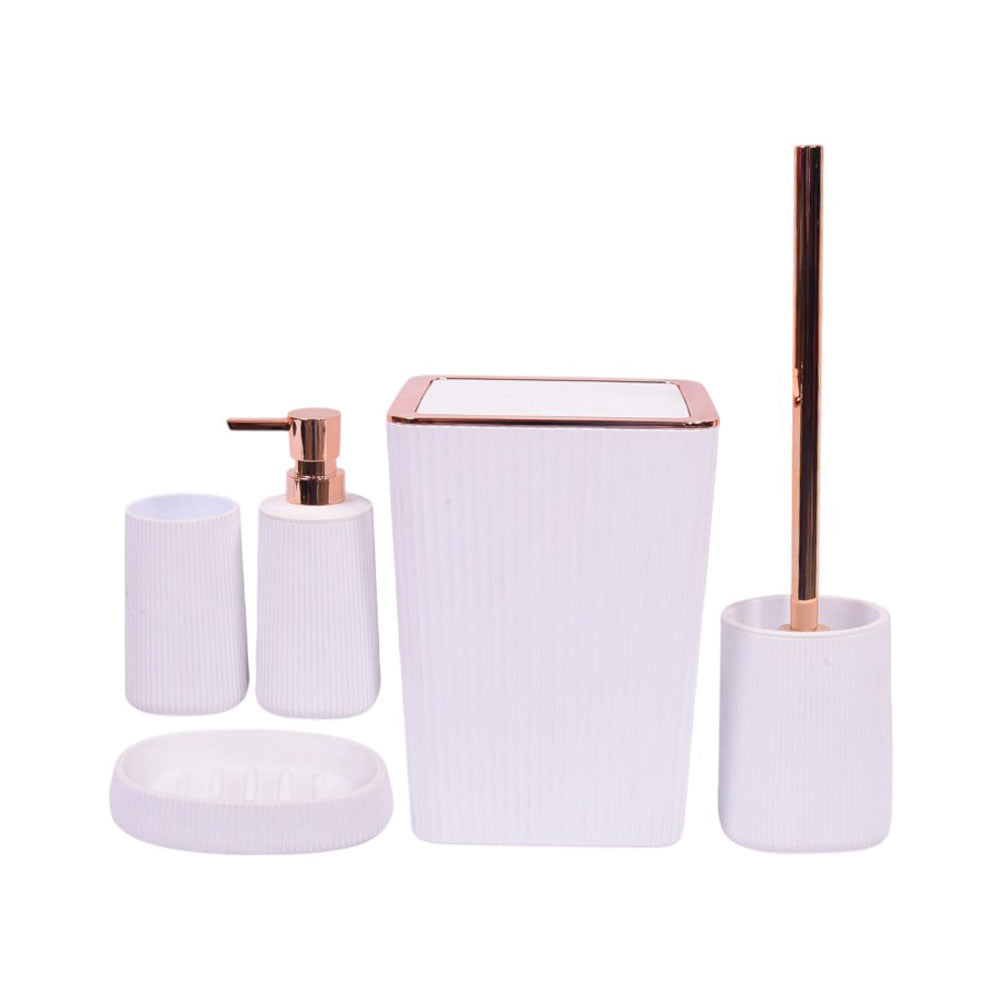 BATHROOM SET 5PC ACRYLIC IR HA371