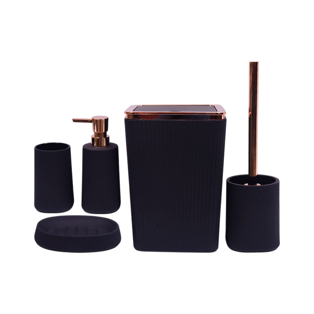 BATHROOM SET 5PC ACRYLIC IR HA371