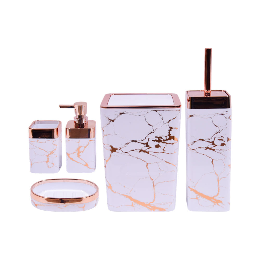 BATHROOM SET 5PC ACRYLIC IR KL9001