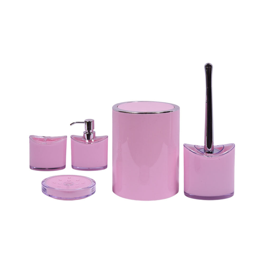 BATHROOM SET 5PC ACRYLIC IR HA131