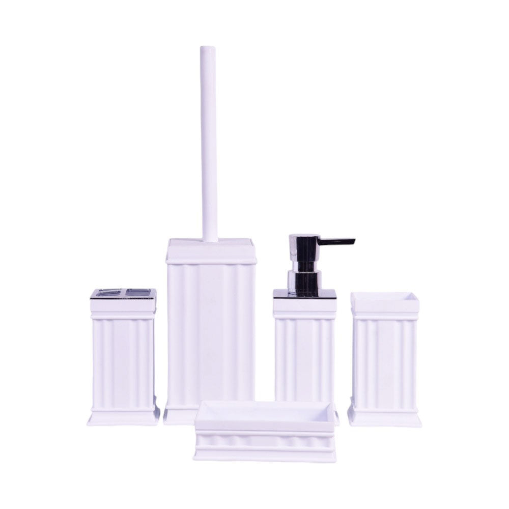 BATHROOM SET 5PC ACRYLIC IR HA246