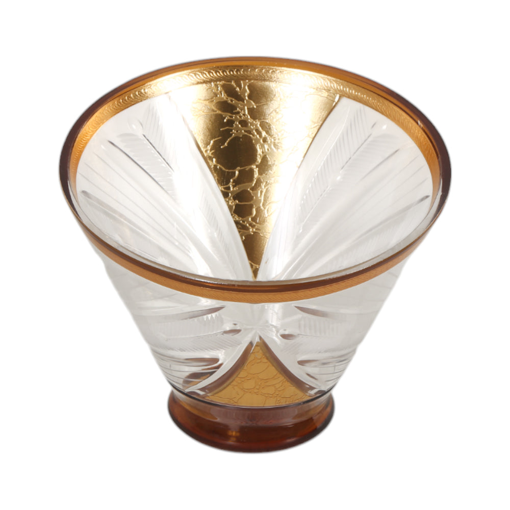 BOWL CRYSTAL BRASS IR B-33002 JSA05-A19