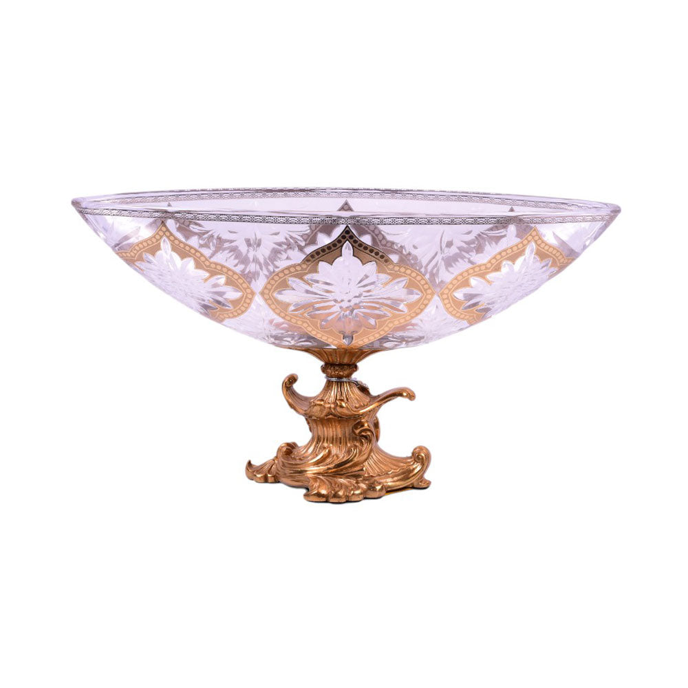 BOWL CRYSTAL BRASS IR E9-B3038-1 EAC-151B1-20