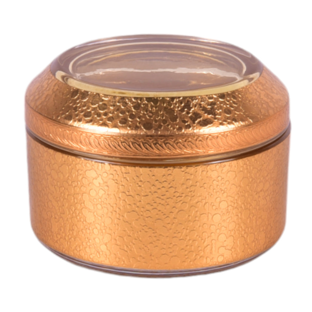 BOWL CANDY CRYSTAL BRASS IR MS-A037 JSLT035-A01