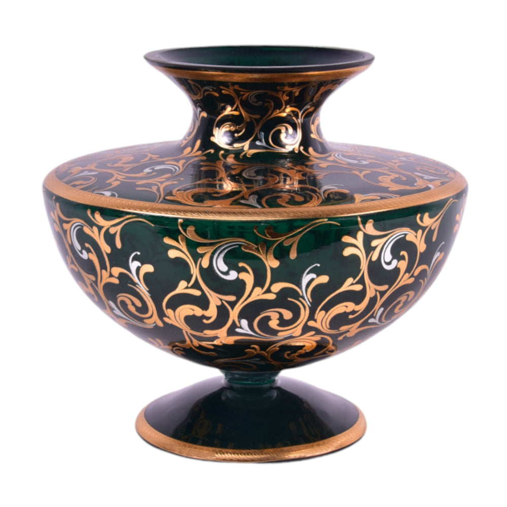 VASE CRYSTAL BRASS IR MS-A225 JSLT032-539-2