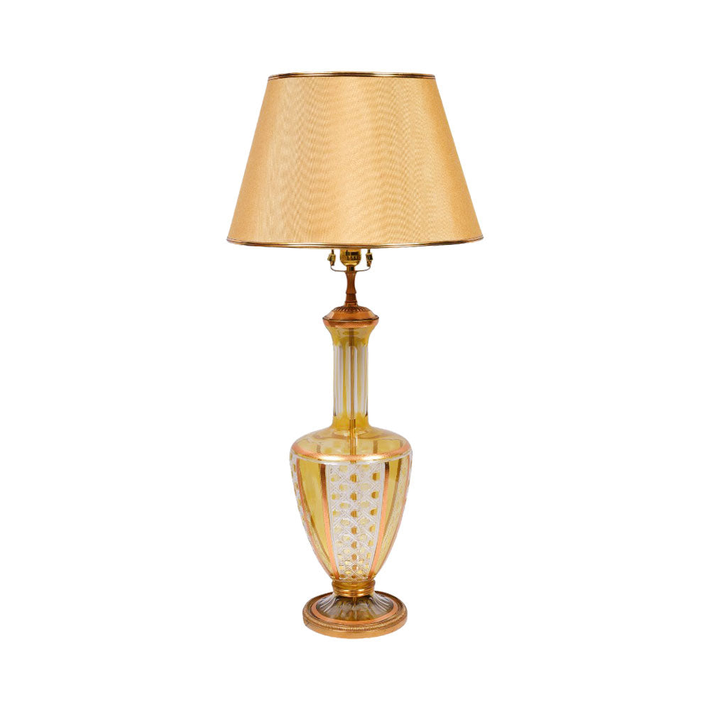 LAMP CRYSTAL BRASS IR E9-L1041-1-W JSB11-26
