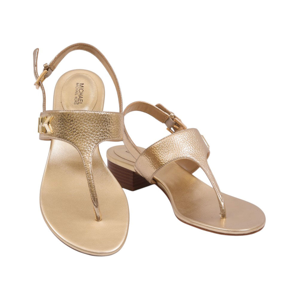 MK SANDAL 40S2JLFABM PALE GOLD 8.5 (IR)