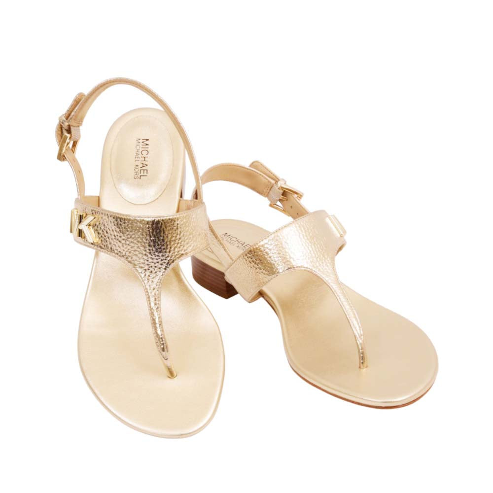 MK SANDAL 40S2JLFABM PALE GOLD 9.5 (IR)
