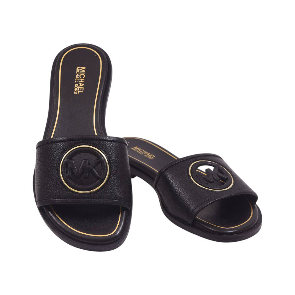 MK DEANNA CUT OUT SLIDE 49S3DNFA1L BLK 6 (IR)