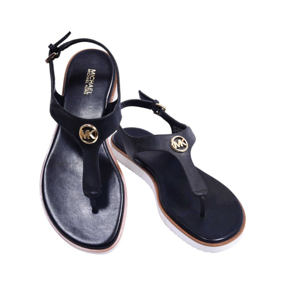 MK JUDY THONG SANDAL 49SOJUFA1L BLK 8.5 (IR)