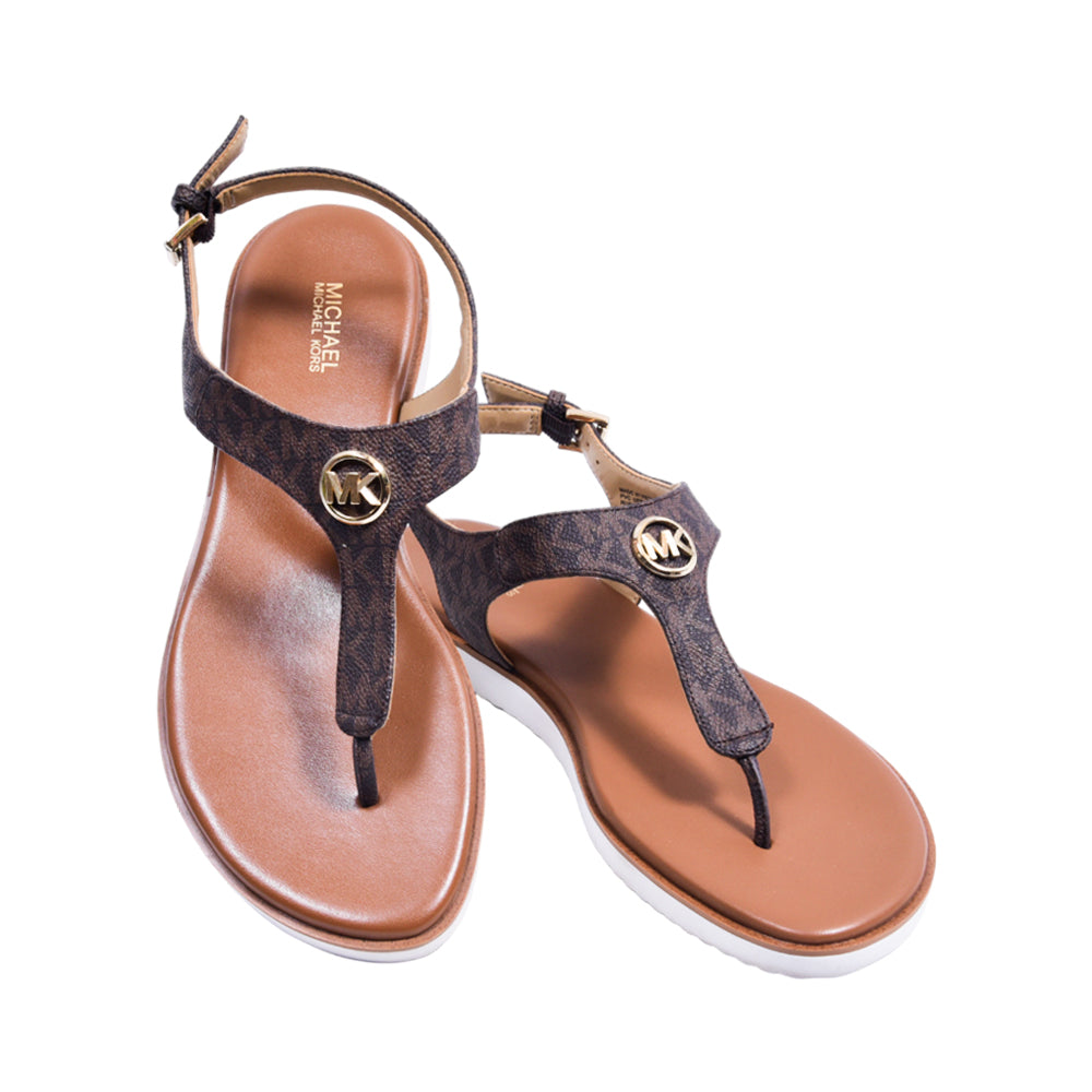 MK JUDY THONG SANDAL 49SOJUFA1B BRN 9.5 (IR)