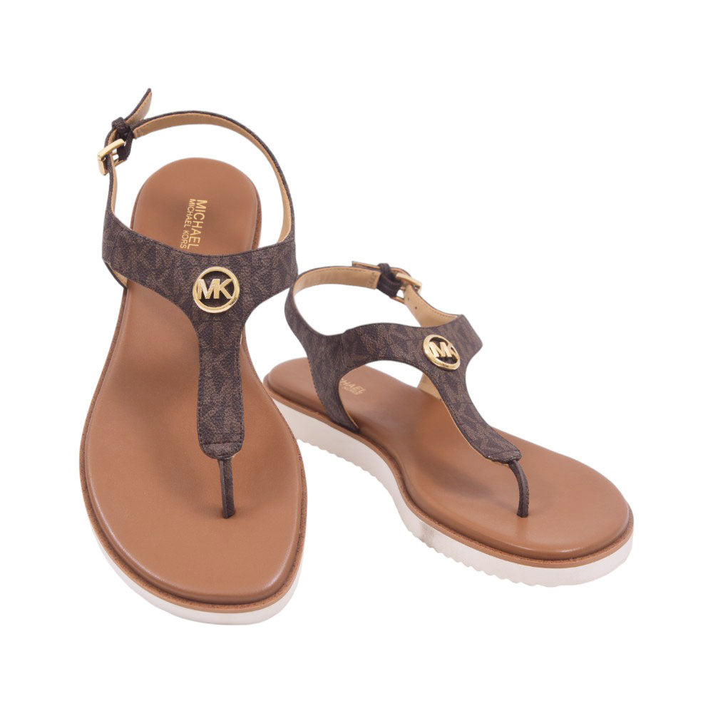 MK JUDY THONG SANDAL 49SOJUFA1B BRN 10 (IR)