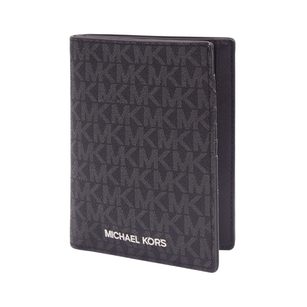 MK PASSPORT WALLET 35F2STVN2B BLK SIG (IR)