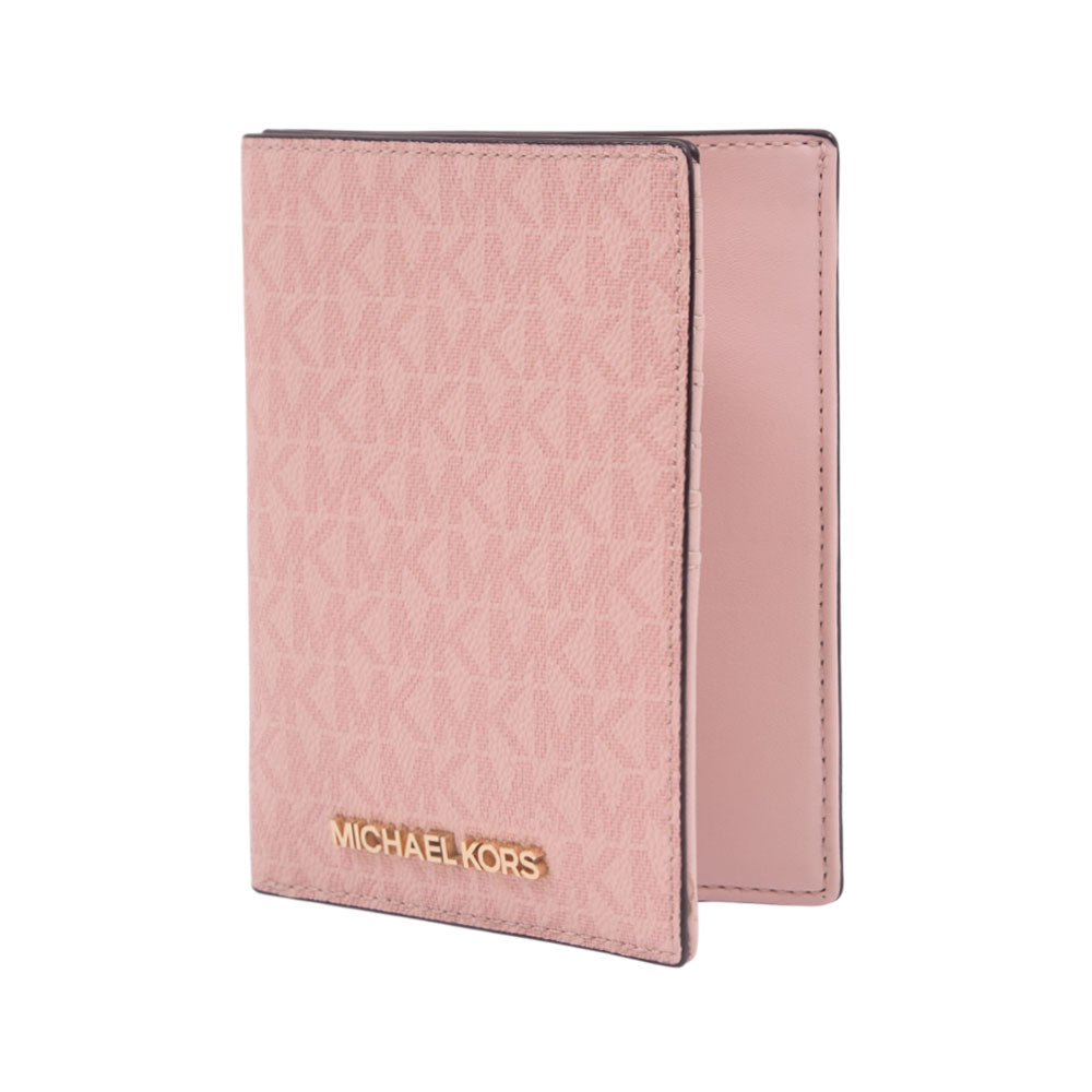 MK PASSPORT WALLET 35T9GTVT1B DK POWDER BLUSH (IR)