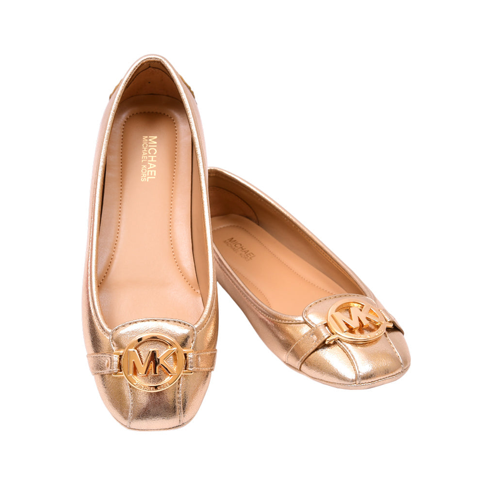 MK FULTON MOC PUMPS 49F3FUFR1M PALE GOLD 7 (IR)