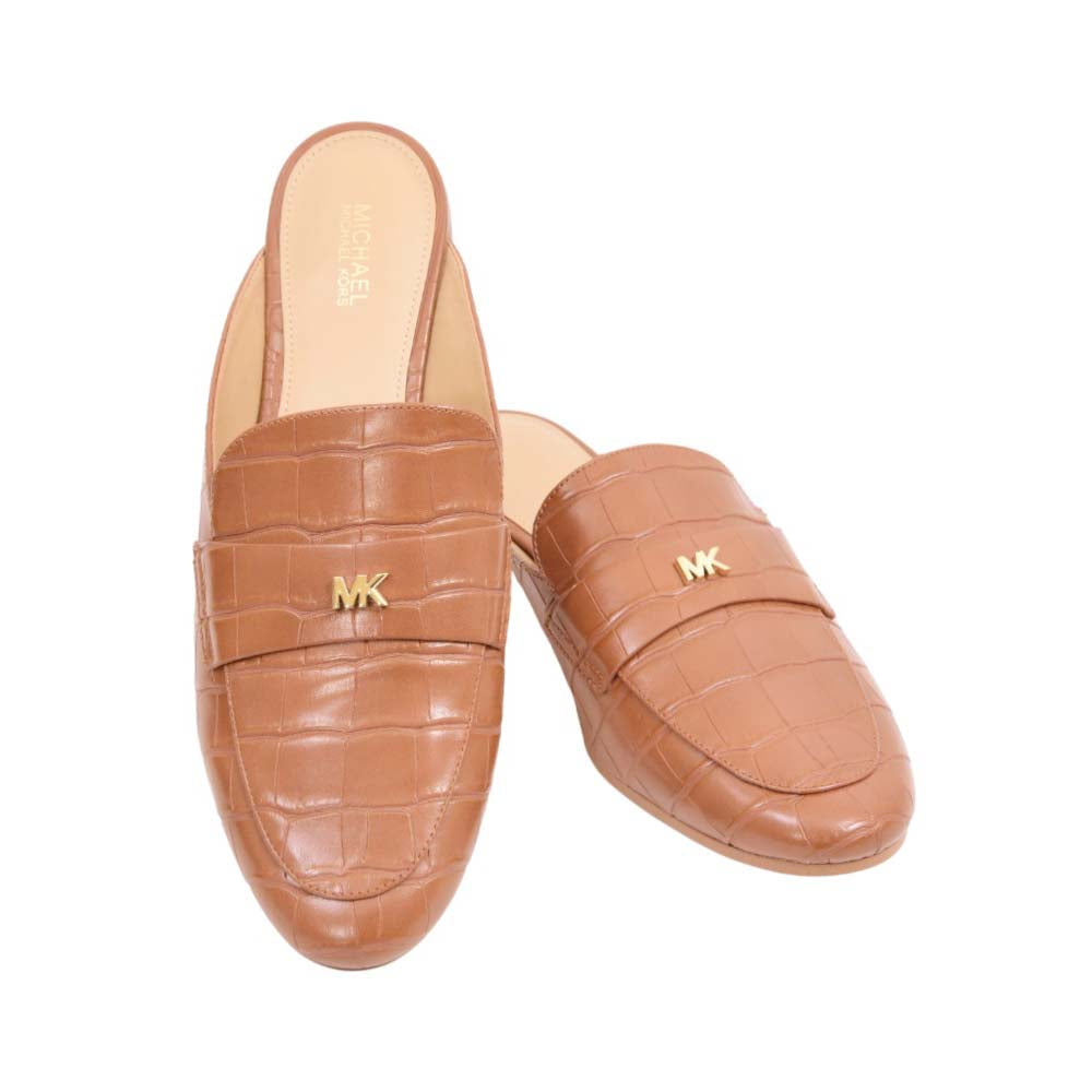 MK GEMMA MULE SHOES 49F3GMFP1E LUGGAGE 8 (IR)
