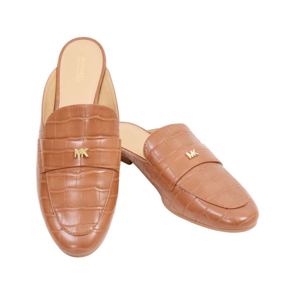 MK GEMMA MULE SHOES 49F3GMFP1E LUGGAGE 10 (IR)
