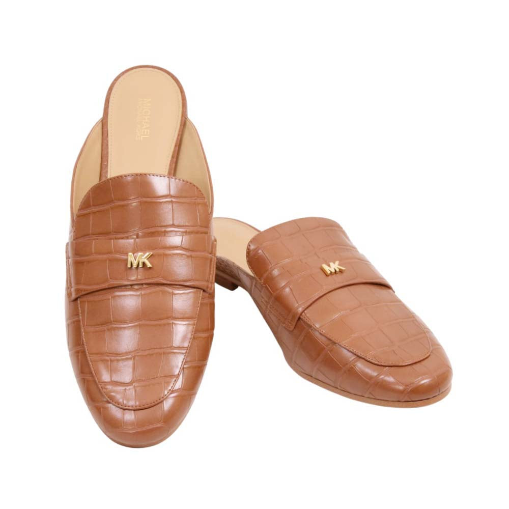 MK GEMMA MULE SHOES 49F3GMFP1E LUGGAGE 11 (IR)