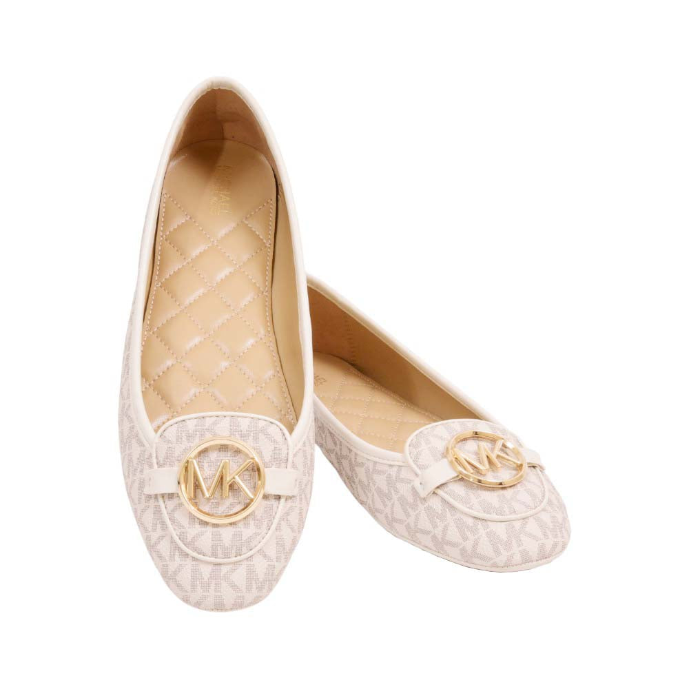 MK LILLIE MOC PUMPS 40R9LIEP3B VANILA 10 (IR)