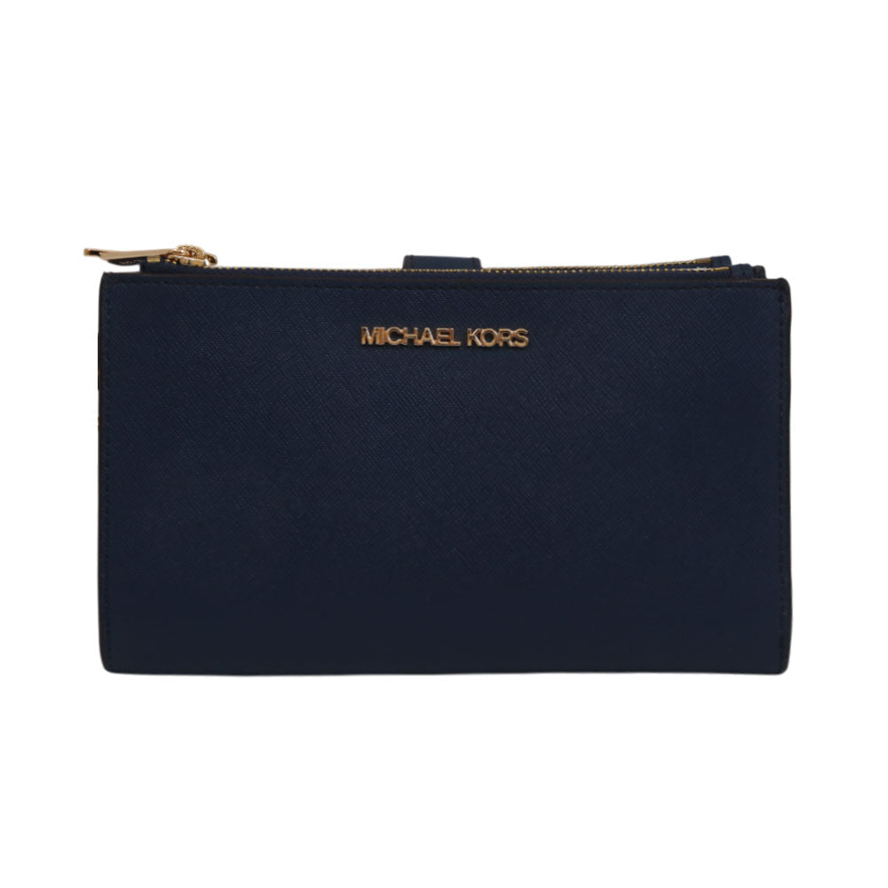 MK WALLET 35F8GTVWOL NAVY (IR )