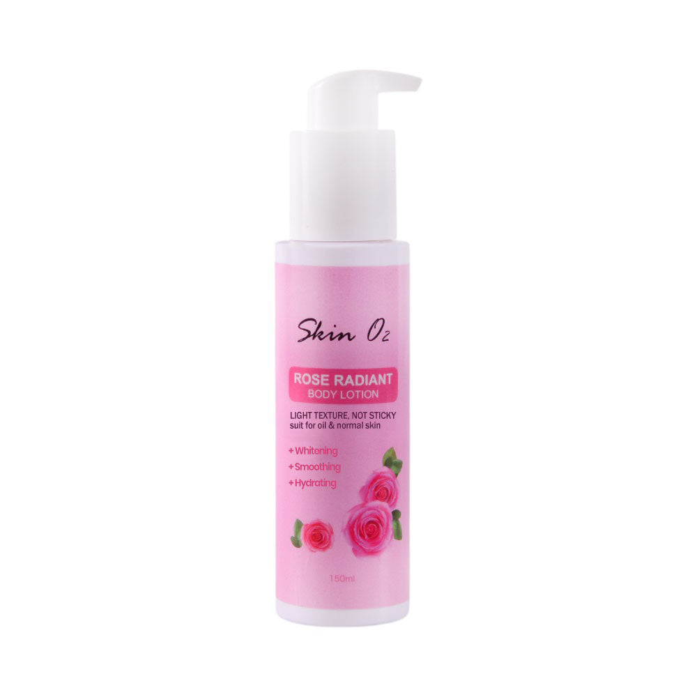 SKIN O2 ROSE RADIANT BODY LOTION 150 ML – Al-Fatah
