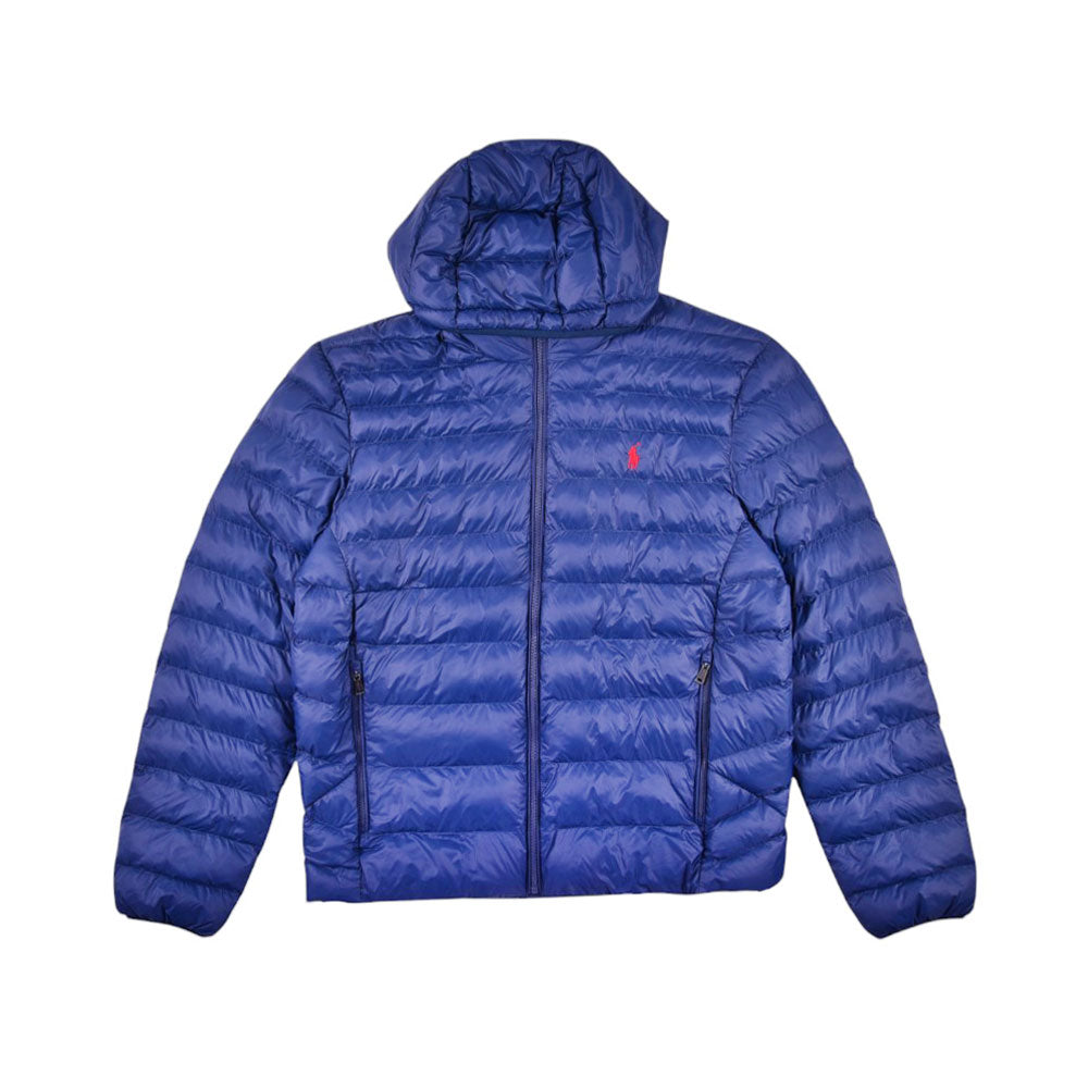 RL MEN S/L PUFFER JACKET 156012 BLU M (IR.W)