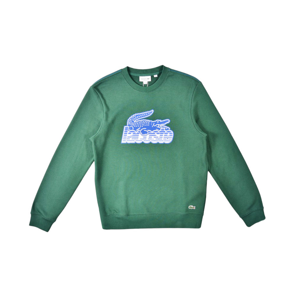 LAC MEN L/S SWEAT SHIRT SH5087-132 GRN L (IR.W)